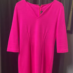 Load image into Gallery viewer, St John Vneck 3/4 Sleeve Knit DRESSES 6
