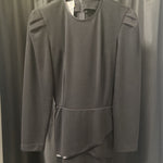 Load image into Gallery viewer, David Warren Puff Sleeve LS Midi DRESSES 8
