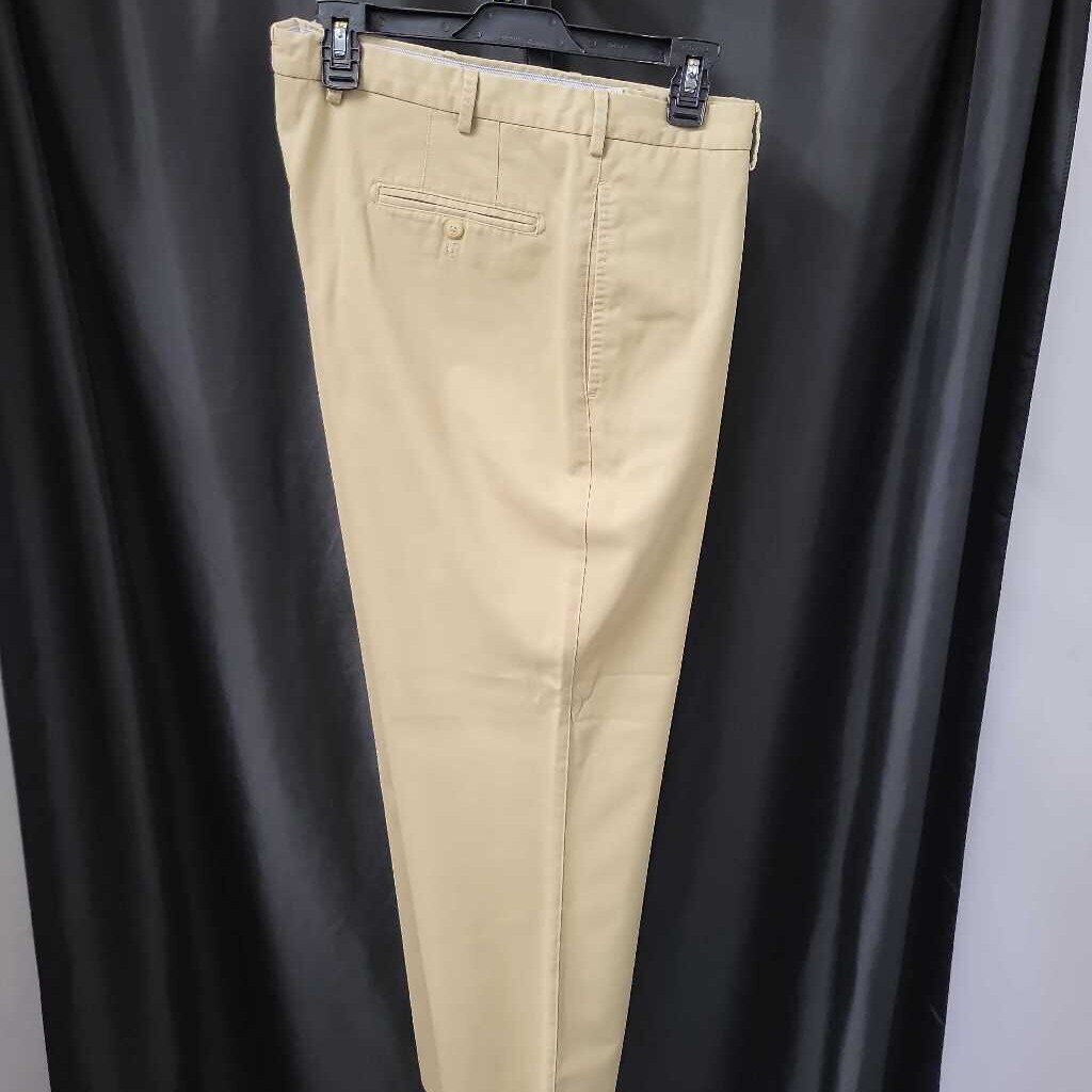 Peter Millar Cotton Golf Khaki MENS PANTS 38