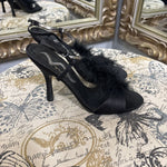 Load image into Gallery viewer, Nina Feather Detail Strappy SHOES 8
