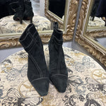 Load image into Gallery viewer, Nordstrom Suede Ankle Kitten Heels BOOTIES 8.5
