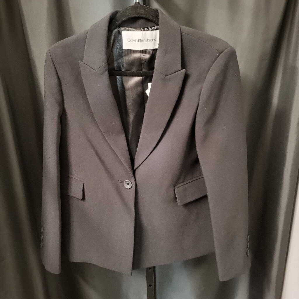 Calvin Klein NWT Classic Blazer JACKETS XS