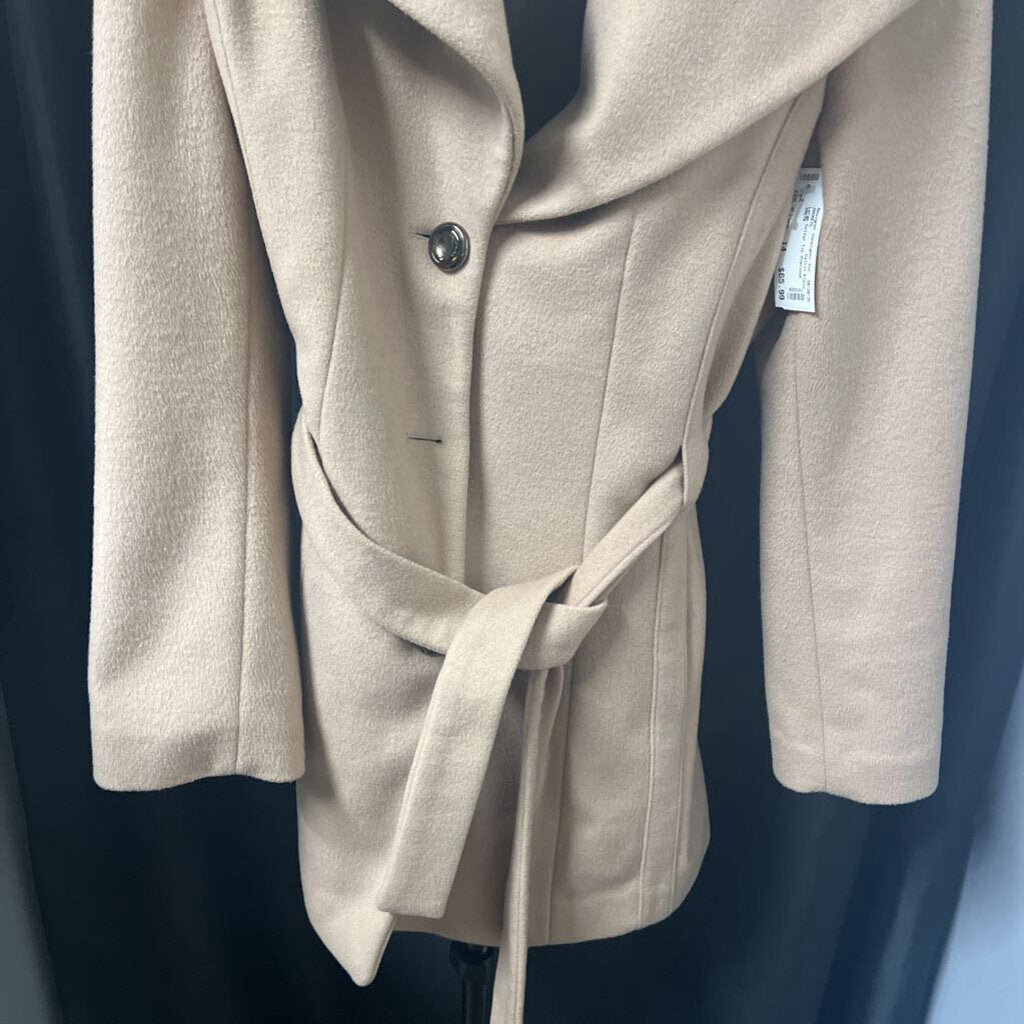 Calvin Klein Large Collar Tie Overcoat JACKETS 14