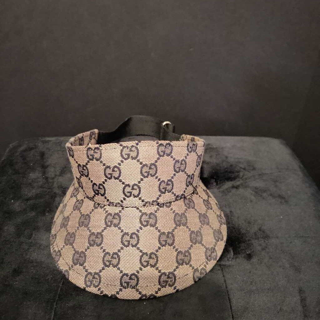 Gucci Monogrammed Visor HATS OS