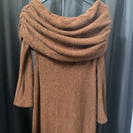 Load image into Gallery viewer, ASOS Furry Off Shoulder Maxi DRESSES OS
