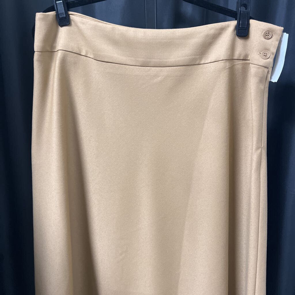 Talbots Solid Midi Length Skirt SKIRTS 16