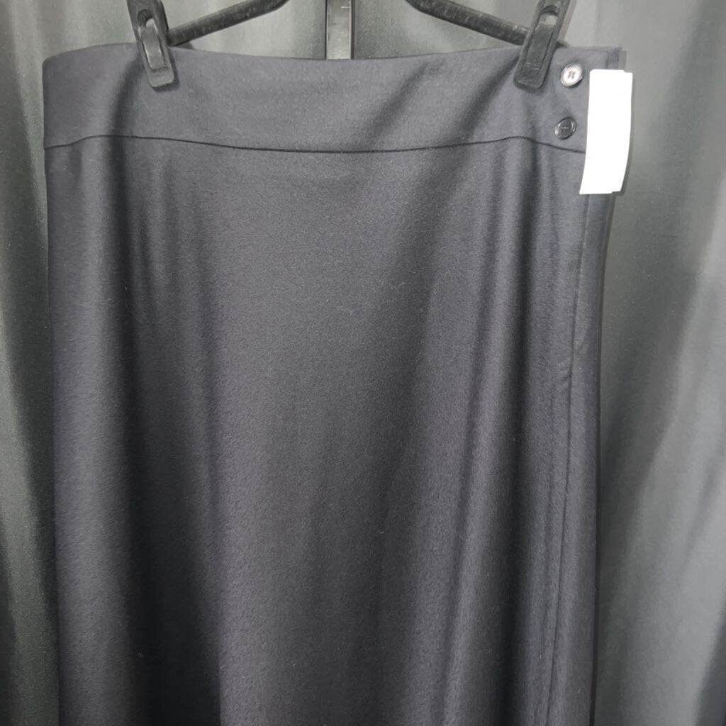 Talbots Solid Midi Length Skirt SKIRTS 16