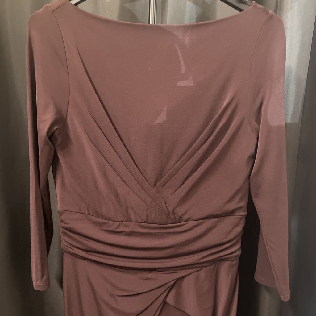 MaxMara 3/4 Sleeve Gathered Waist DRESSES 44
