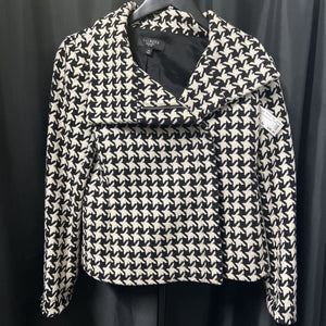 Talbots Houndtooth Zip Front JACKETS 4p