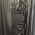 Load image into Gallery viewer, Alex Evenings Metallic Thick Strap Sinched EVENING 8P
