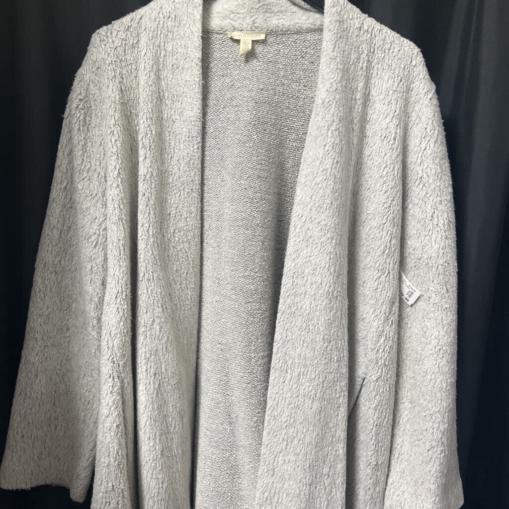 Eileen Fisher Fuzzy Open Front Cardi SWEATERS XL