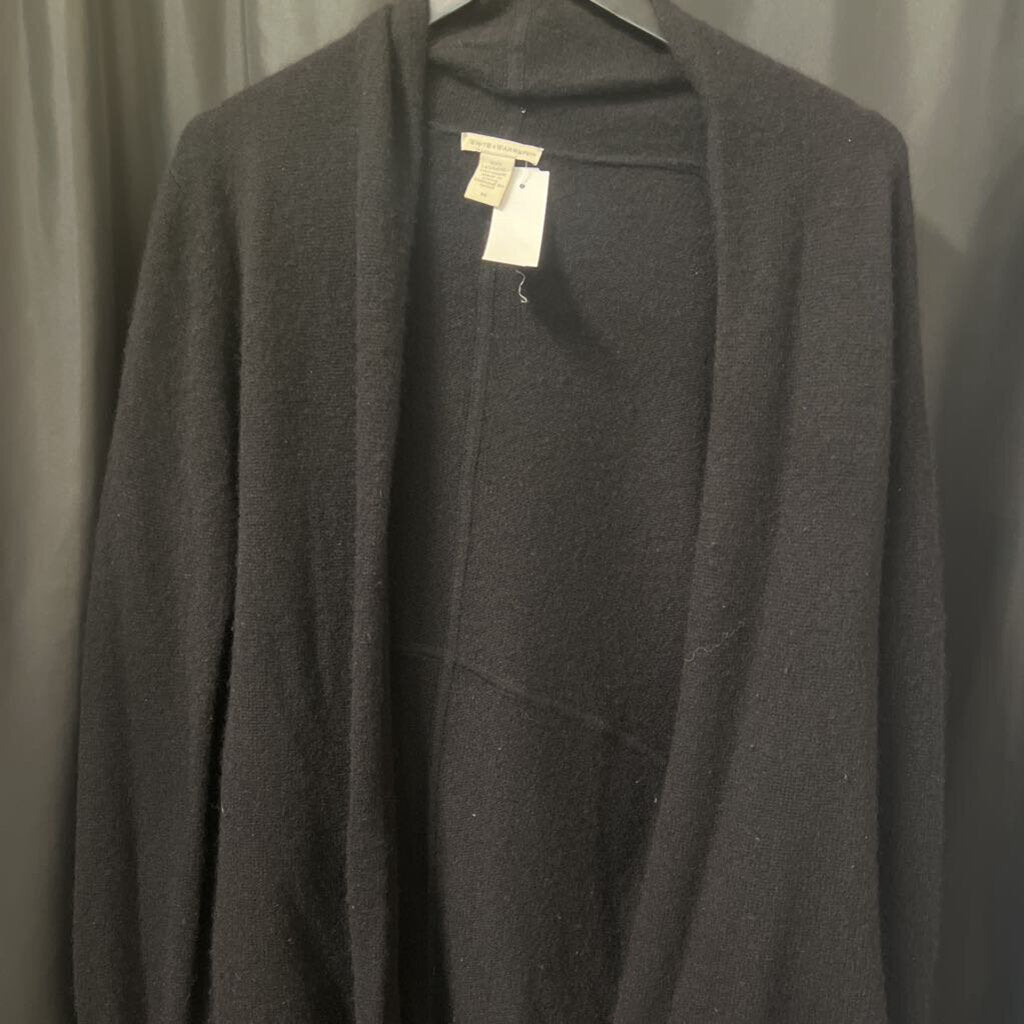 White & Warren Open Front Cardigan SWEATERS M