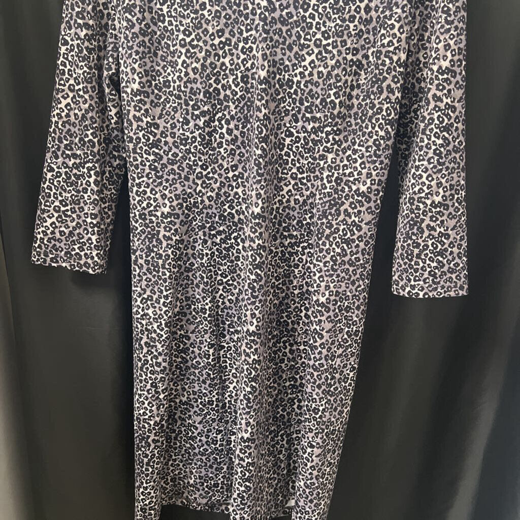J Mclaughin Cheetah Print 3/4 Sleeve DRESSES M