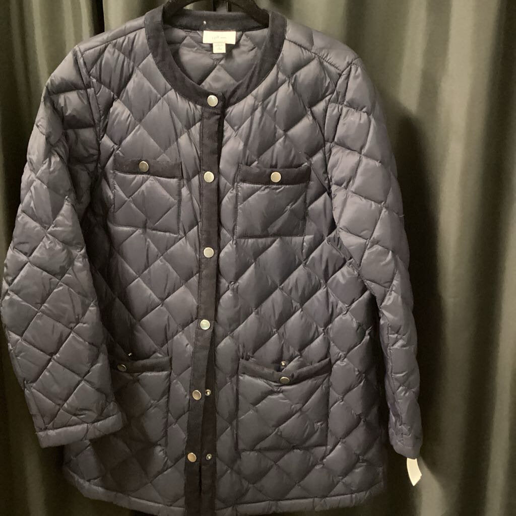 J Jill Quilted Longline JACKETS S