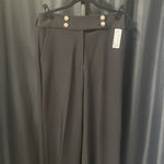 Load image into Gallery viewer, Calvin Klein Wide Leg Peal Button Detail PANTS 8
