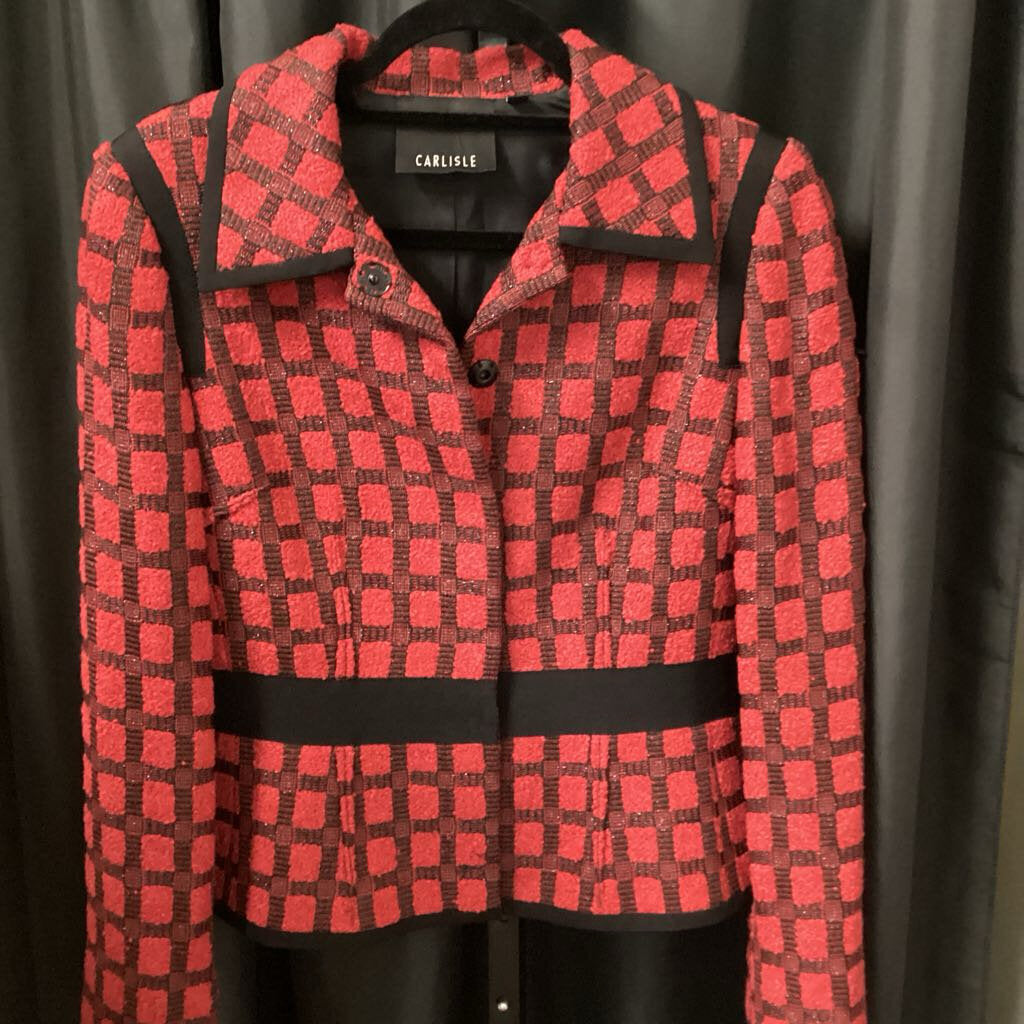 Carlisle Patterned Blazer JACKETS 10