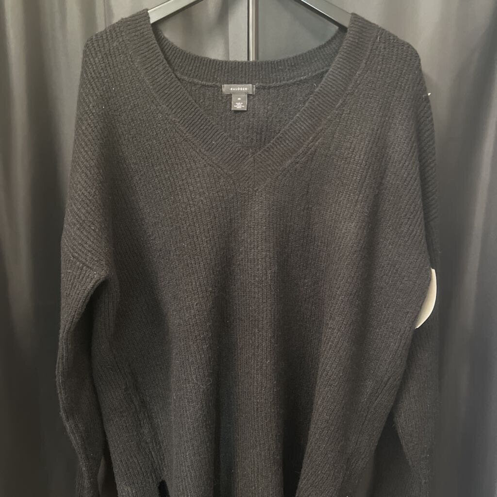Halogen LS Vneck SWEATERS M