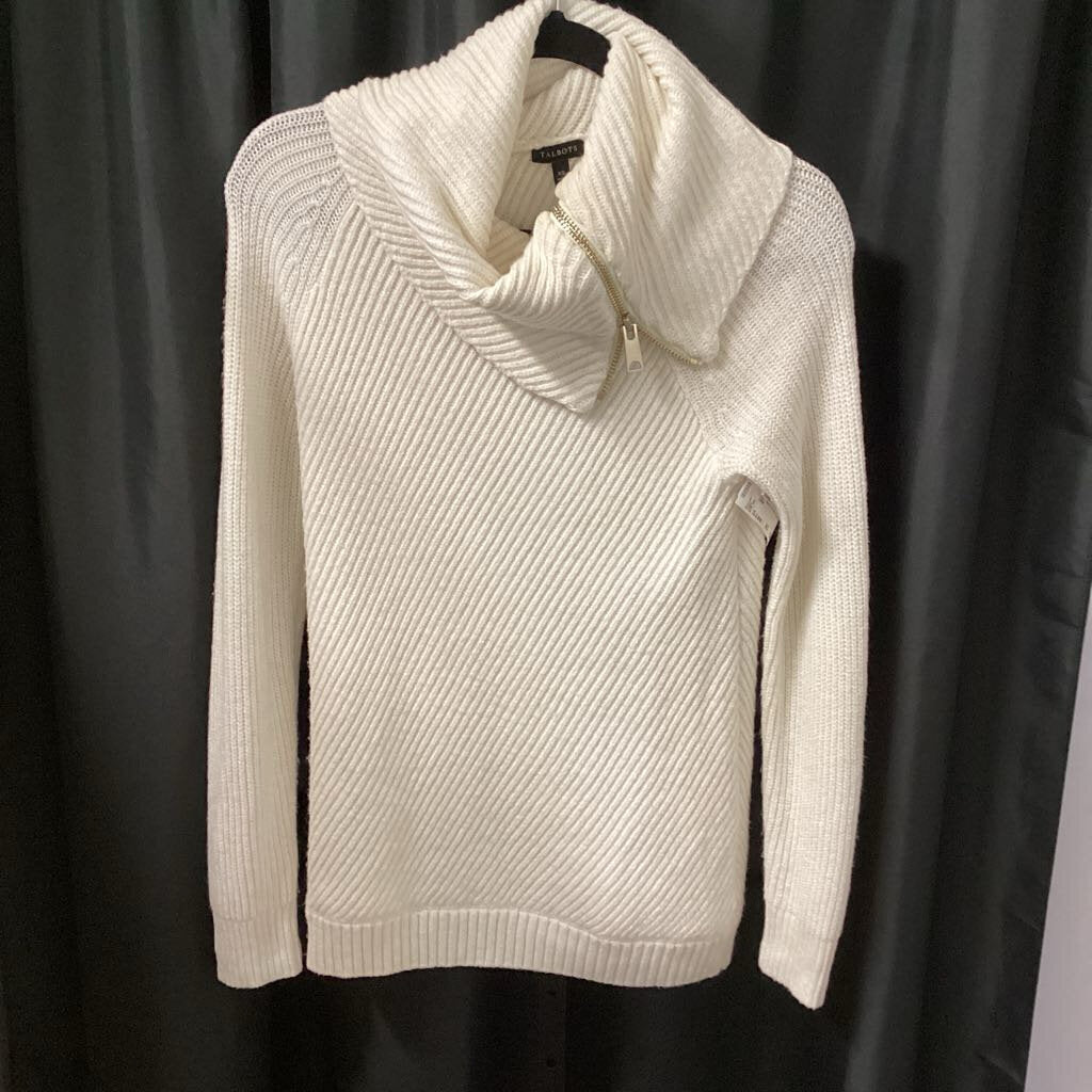 Talbots Cowl Neck LS Knit SWEATERS XS