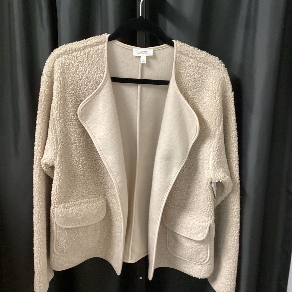 Haven Well Within Teddy LS Open Front JACKETS S