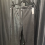 Load image into Gallery viewer, Sanctuary NWT Leather Bootcut PANTS L
