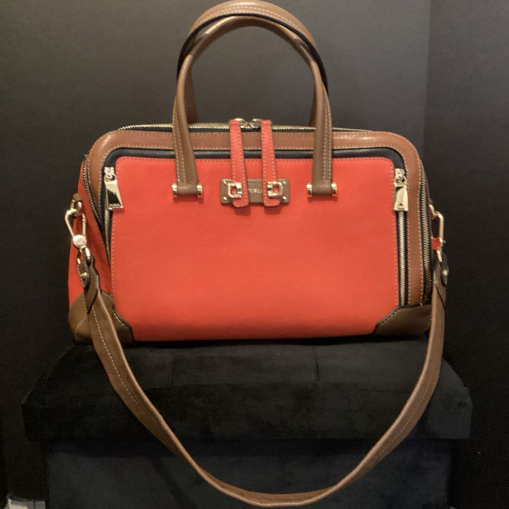 Furla Zip Around Doctor Bag w CB Strap HANDBAGS L