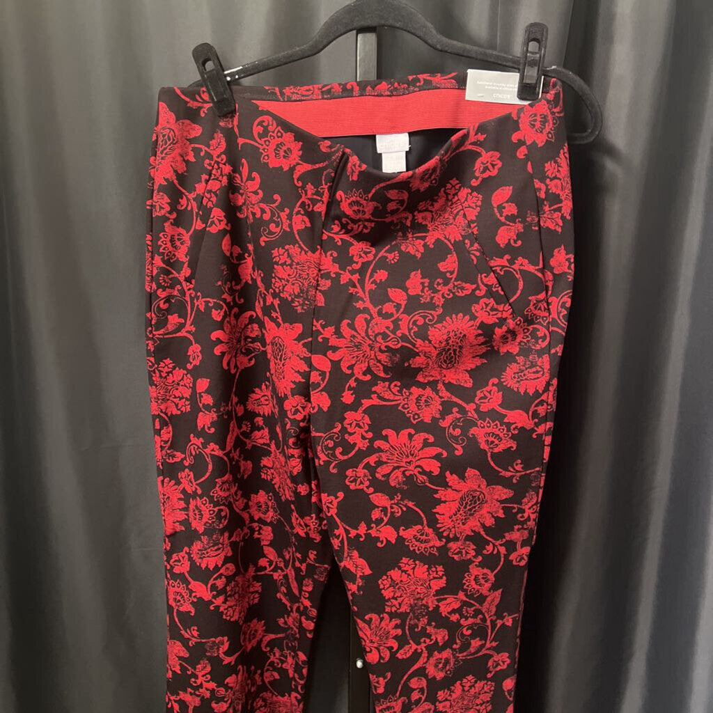 Chicos NWT FLoral PANTS 2.5