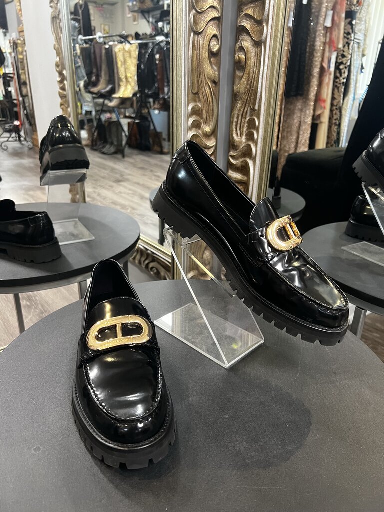 Dee Ocleppo Patent Loafers SHOES 9.5