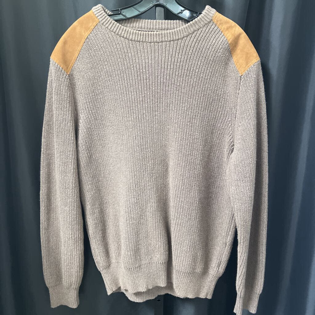 J Crew Knit Crew, Padded MENS SWEATERS XL