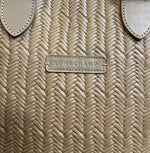 Load image into Gallery viewer, Longchamp Leather Basketweave Tote HANDBAGS L
