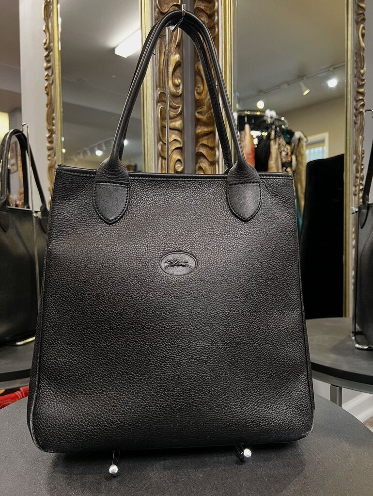 Longchamp Leather Rectangle Top Handles HANDBAGS M