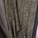 Load image into Gallery viewer, Emily Rose Open Front Longline Zip Detail Cardi SWEATERS XL

