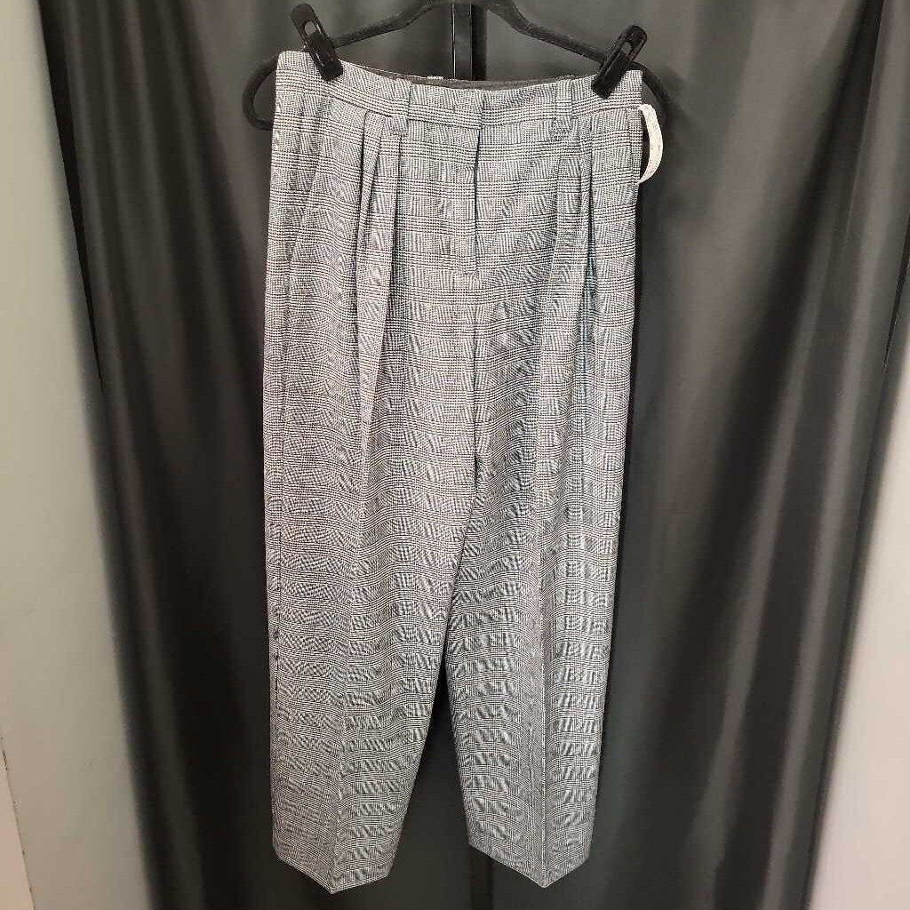 Emporio Armani Plaid Pleated Slacks PANTS 38