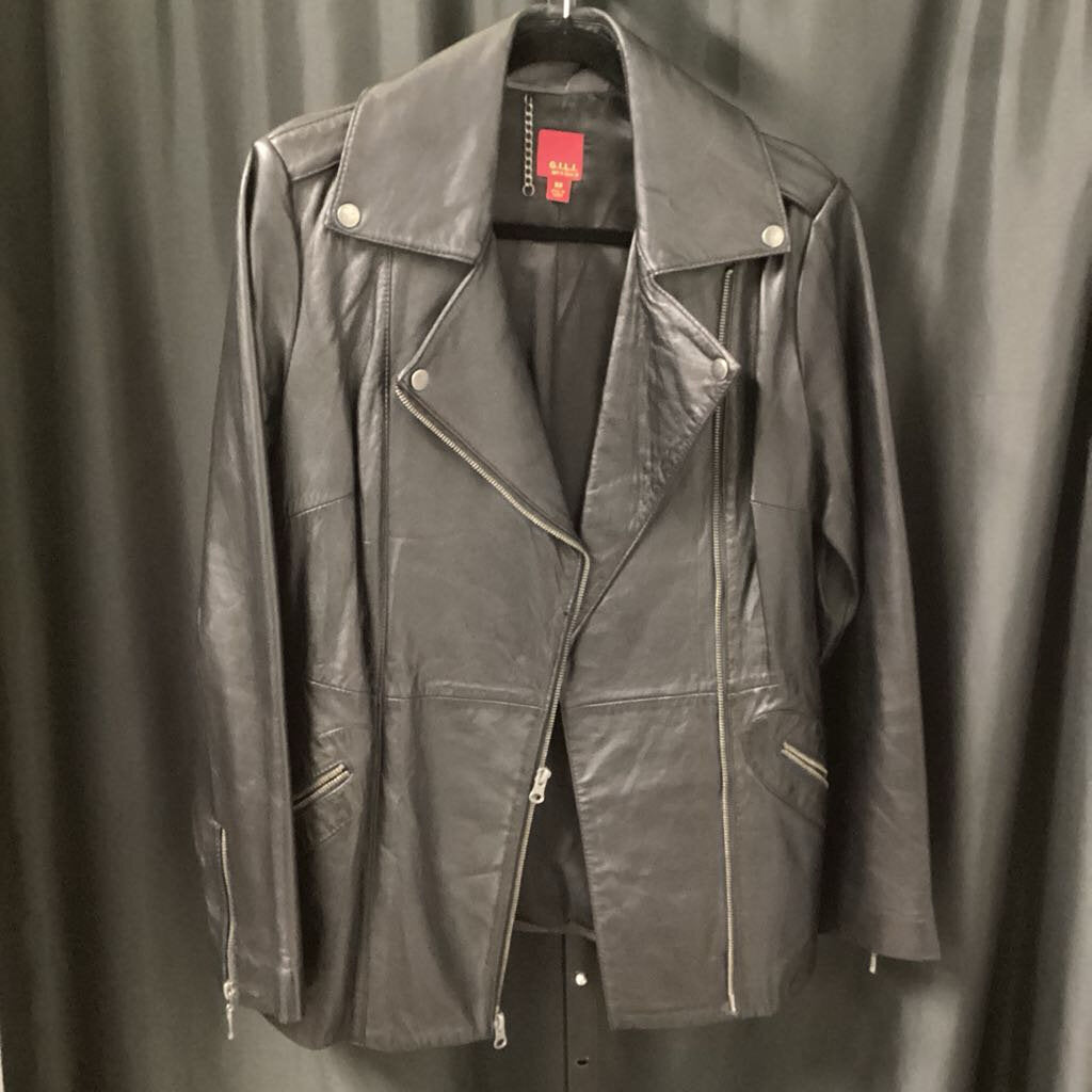 gili Leather Moto Style JACKETS XS