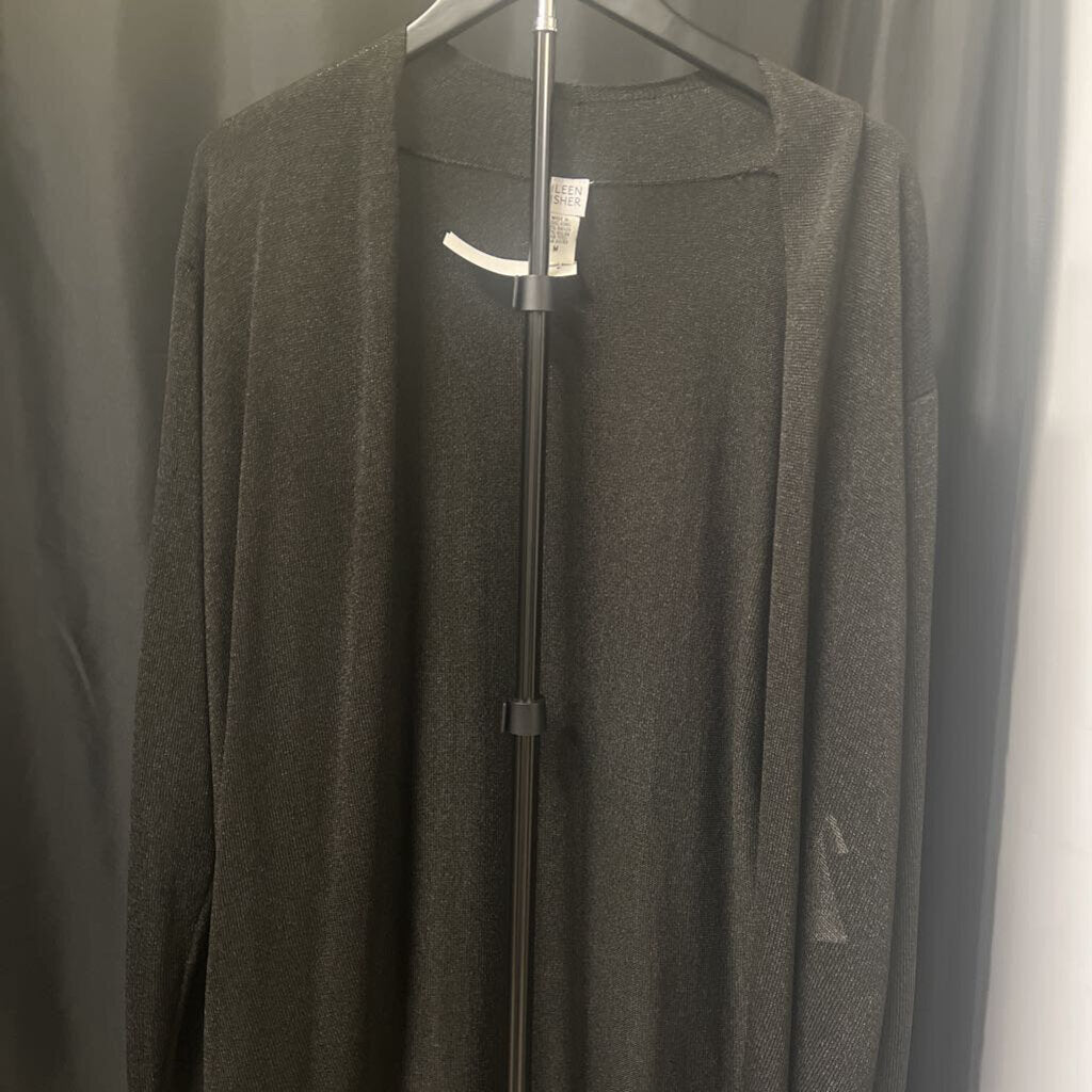 Eileen Fisher Open Front Cardigan SWEATERS M