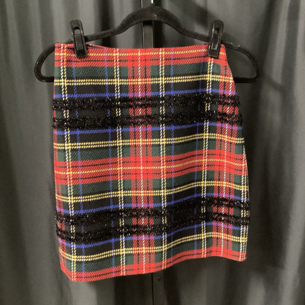 J Crew Plaid Mini SKIRTS 0