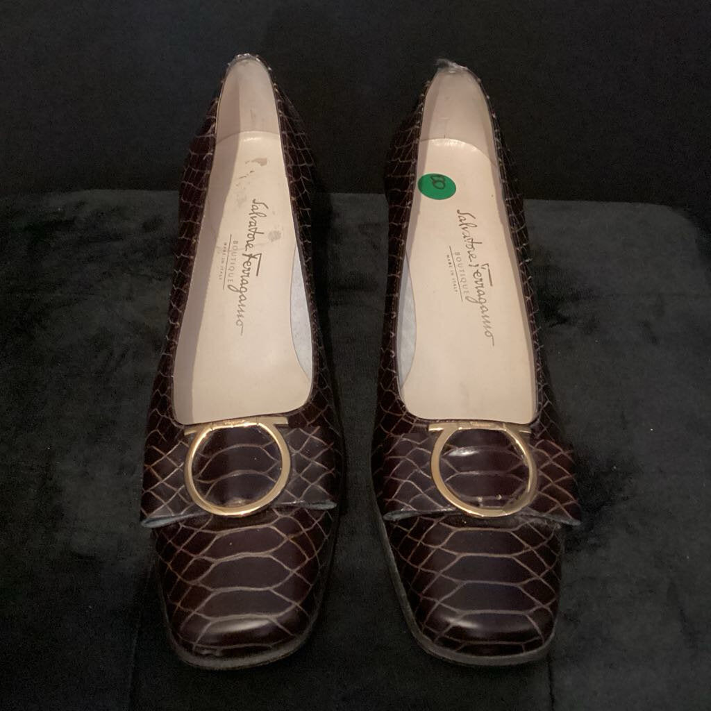 Ferragamo Croc style SHOES 8