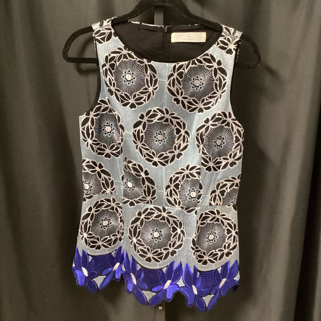 Thakoon Addition Embroidered Peblum TOPS 8