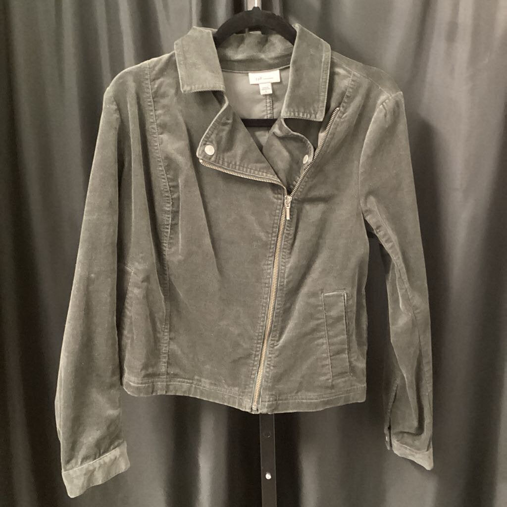 J Jill Corduroy Moto JACKETS Small