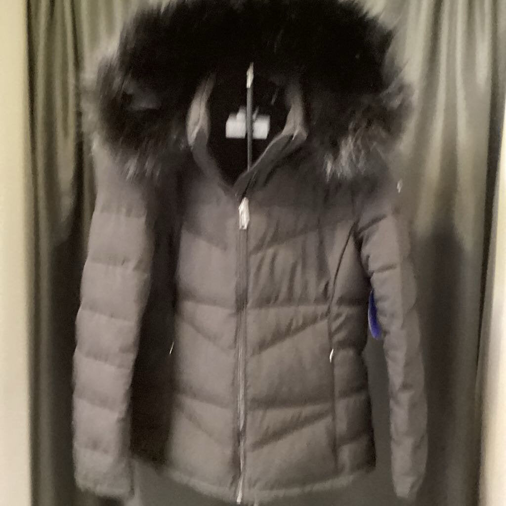 CK Puffer w/Faux Fur Hood OUTERWEAR Large