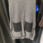 Load image into Gallery viewer, Banana Republic Knit w Leather Pockets DRESSES M
