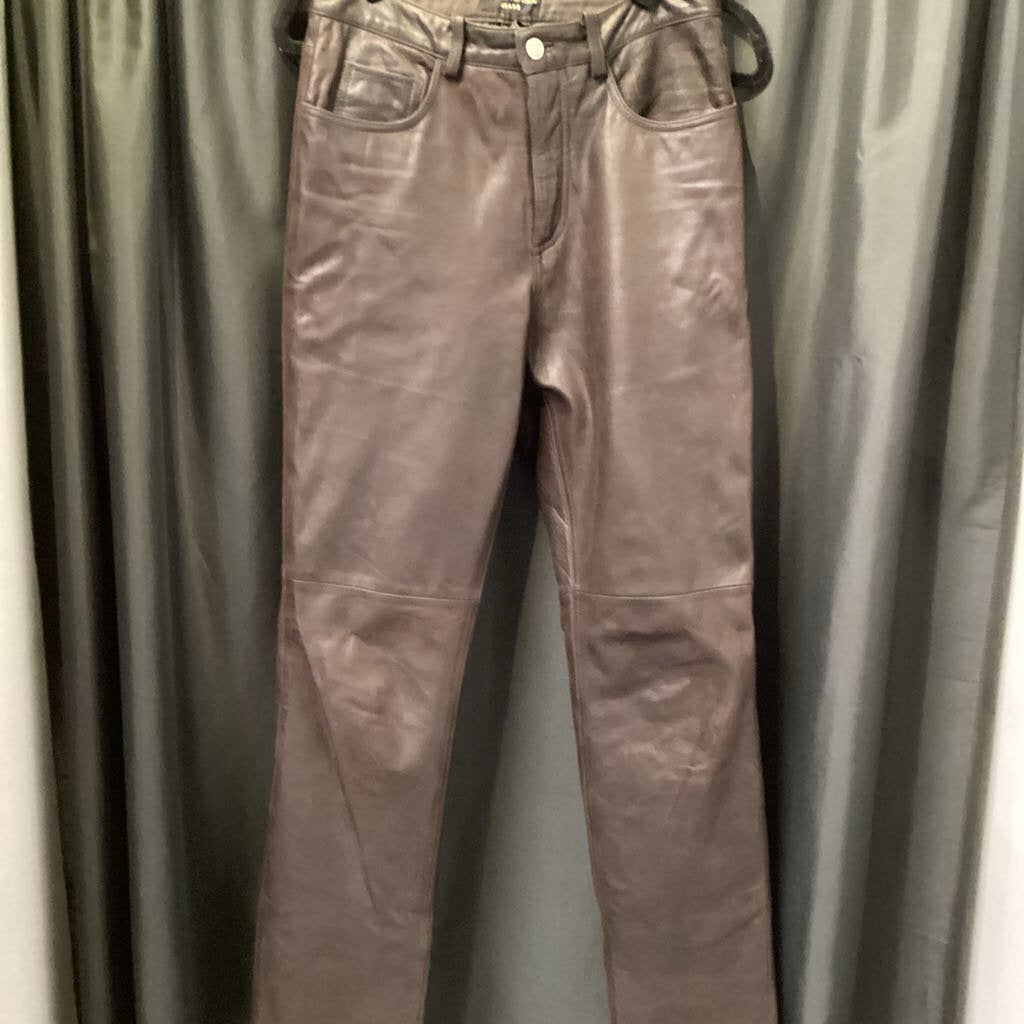 Banana Republic Leather PANTS 6