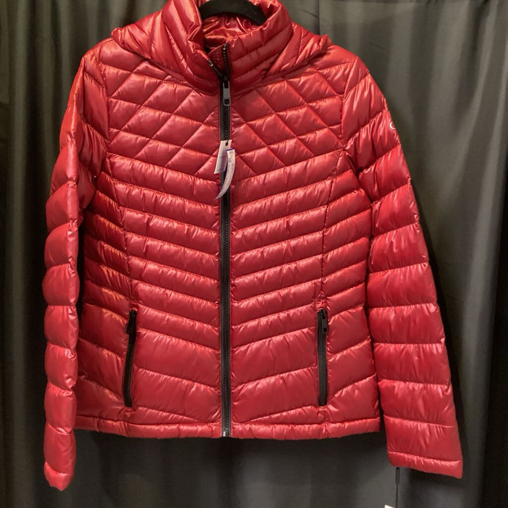 Calvin Klein NWT Puffer Down w/Hood OUTERWEAR Medium