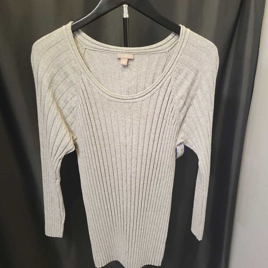 J Jill Ribbed Knit SWEATERS Large