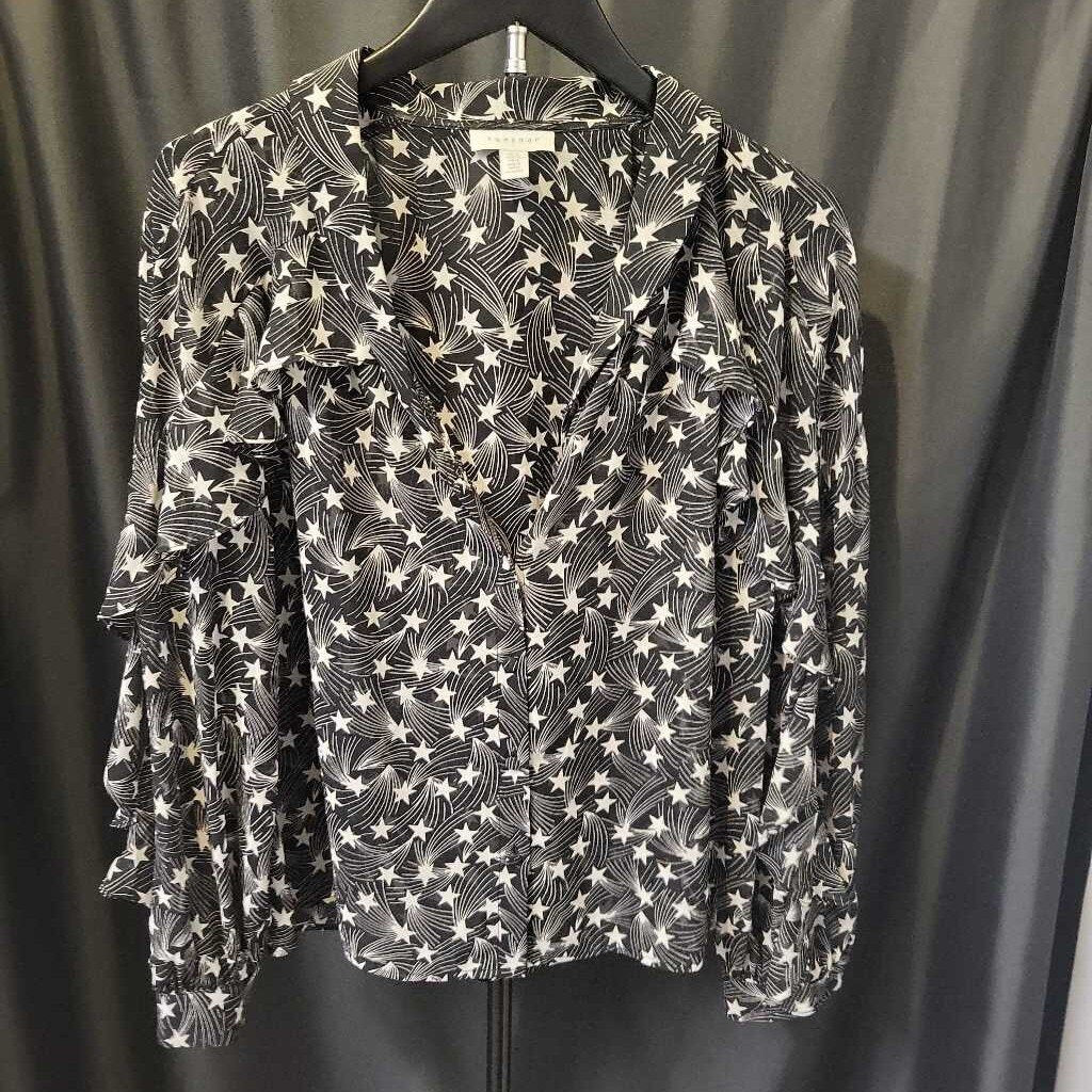 Top Shop Stars Button Up TOPS 6