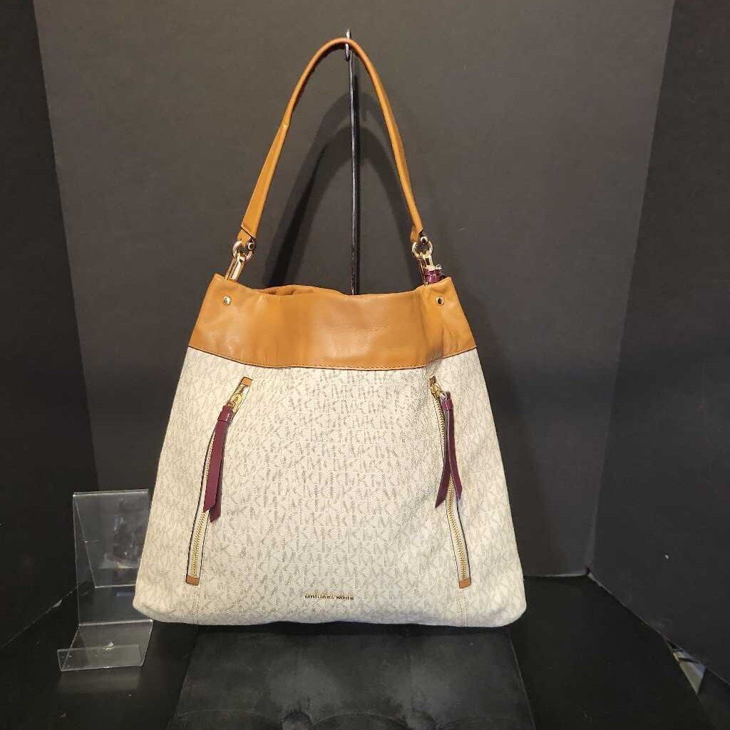 MK Logo Hobo HANDBAGS L