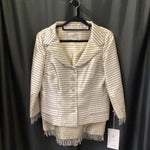 Load image into Gallery viewer, Rickie Freeman Stripes Embellishments SUITS 10
