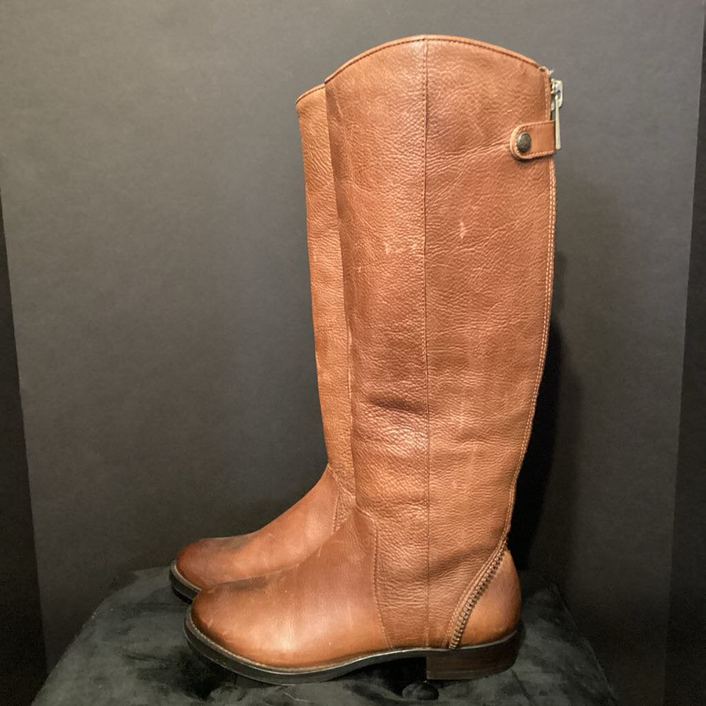 Arturo Chang Tall Leather Flats BOOTS 6