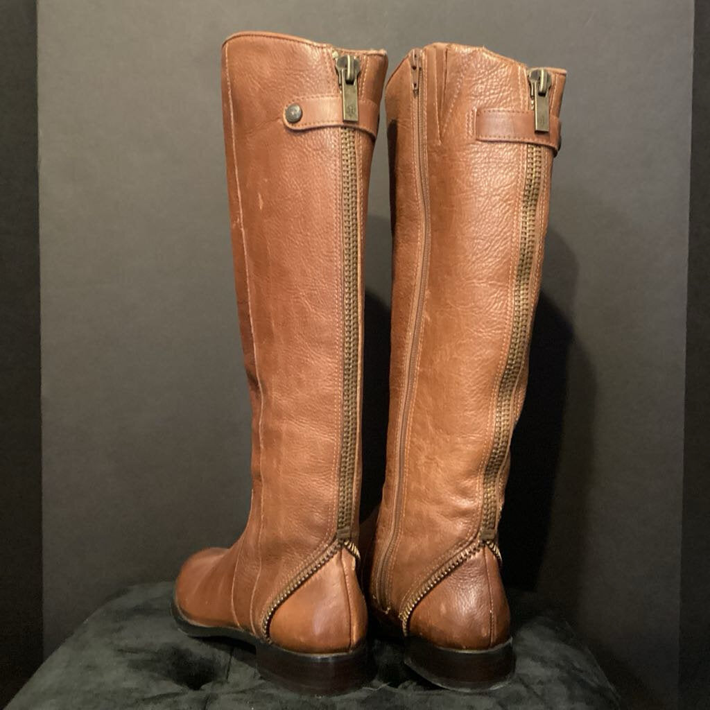 Arturo Chang Tall Leather Flats BOOTS 6