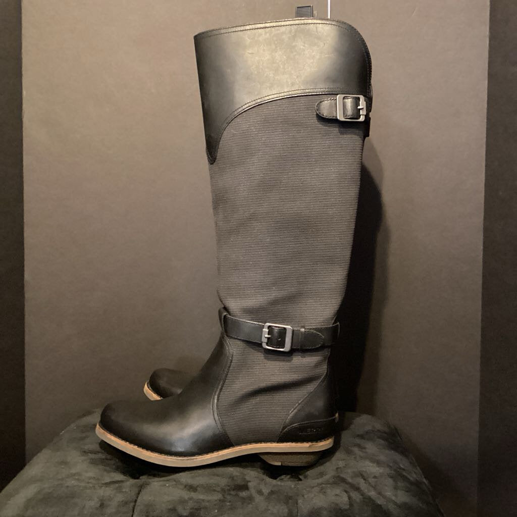 Merrill Tall Nylon/Leather BOOTS 5.5