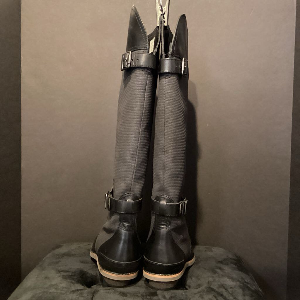 Merrill Tall Nylon/Leather BOOTS 5.5